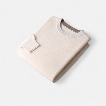 Elvayn | Men’s Loose-Fit Cashmere Wool Jumper