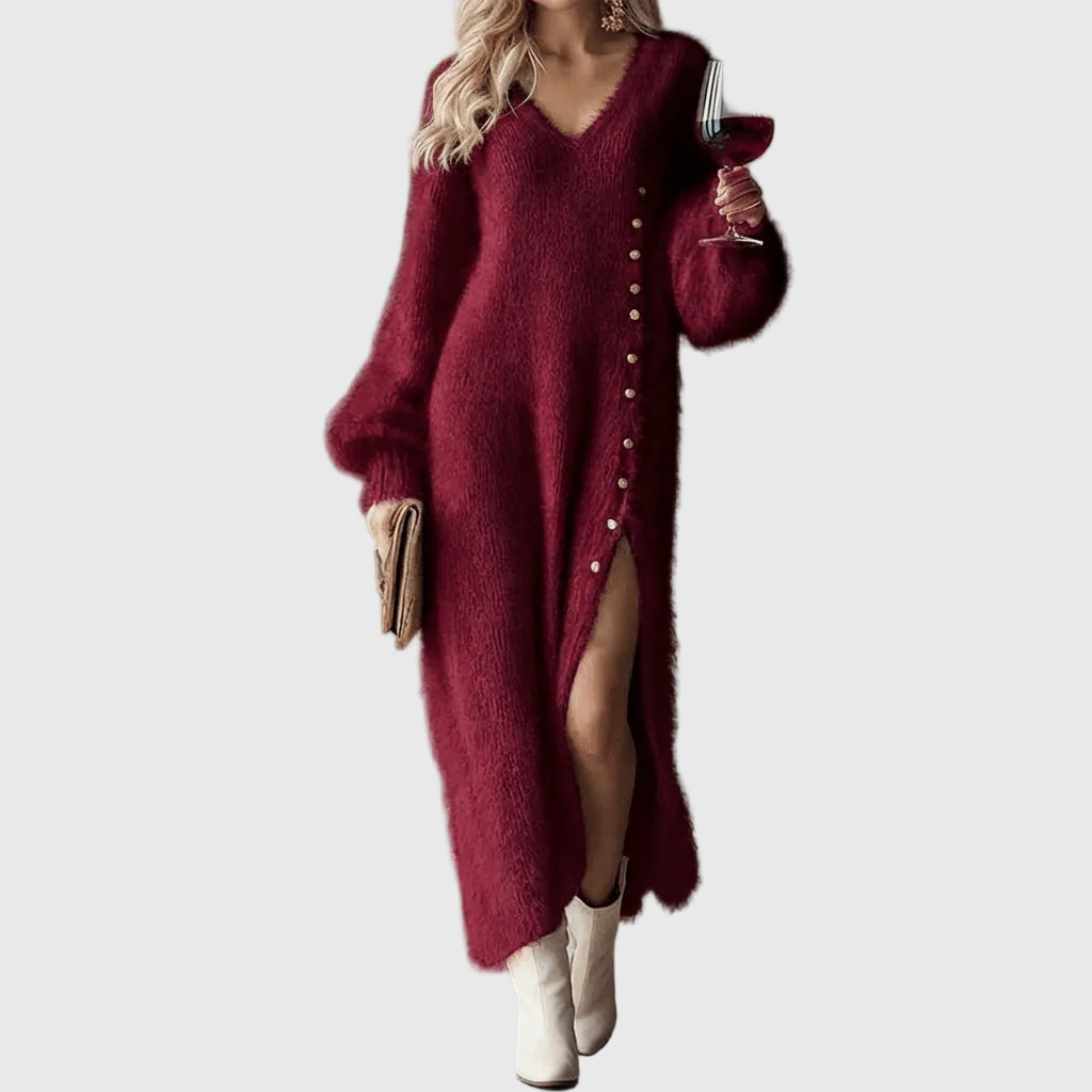 Elvayn | Holiday Lounge Dress