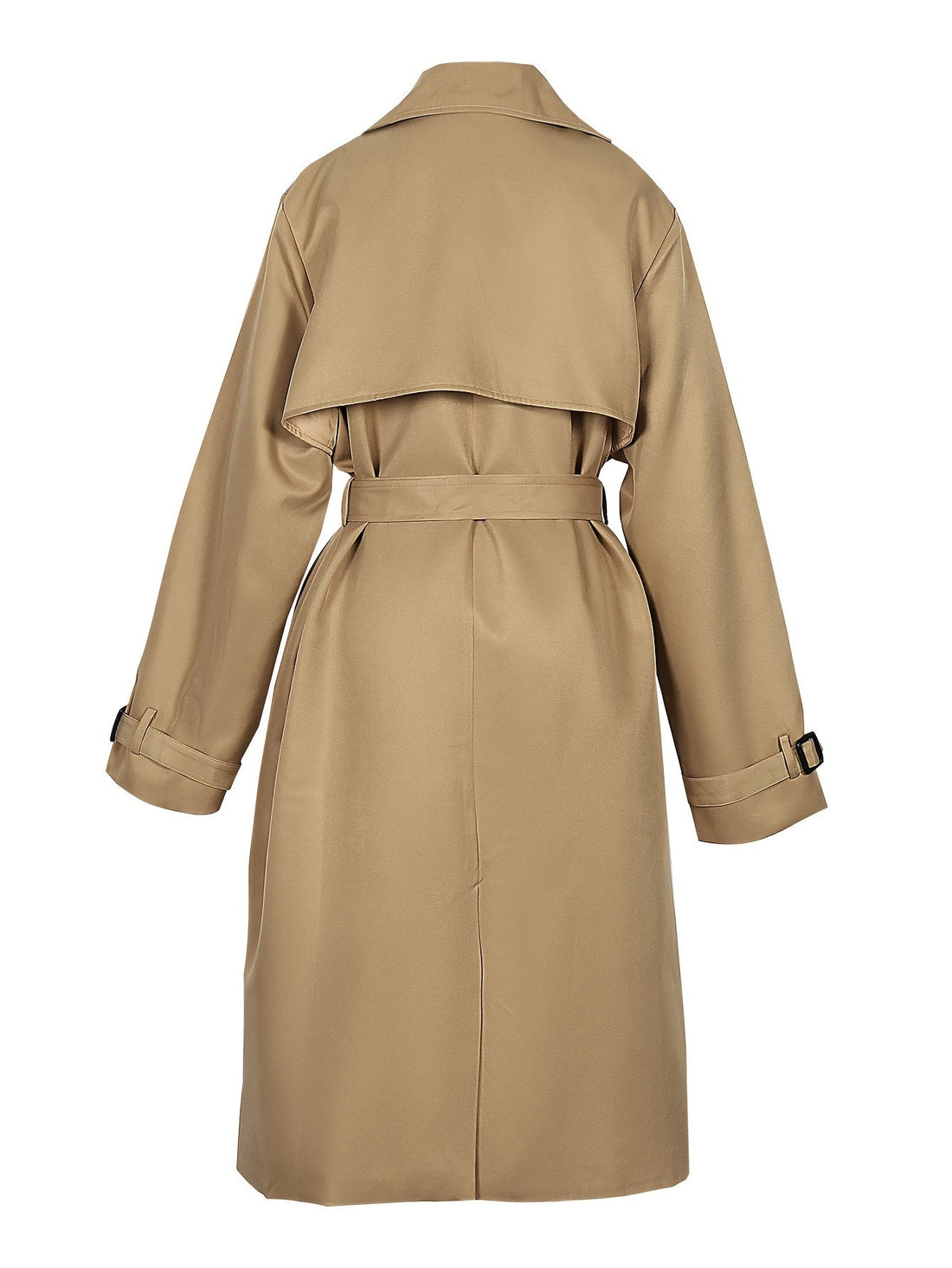 Elvayn | Women’s Elegant Longline Office Trench Coat