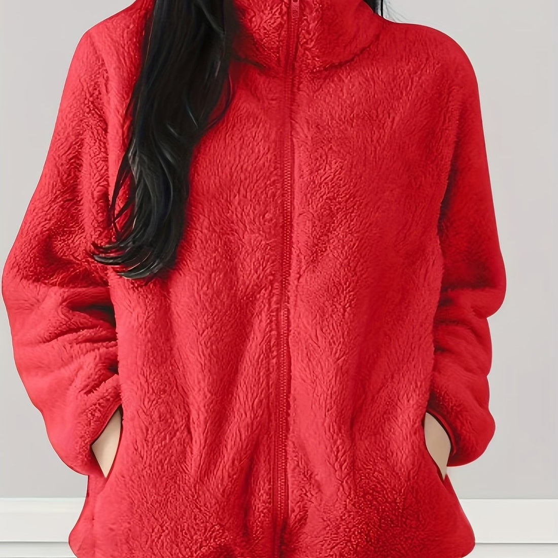 Renée™ | Block Zip-Up Fleece