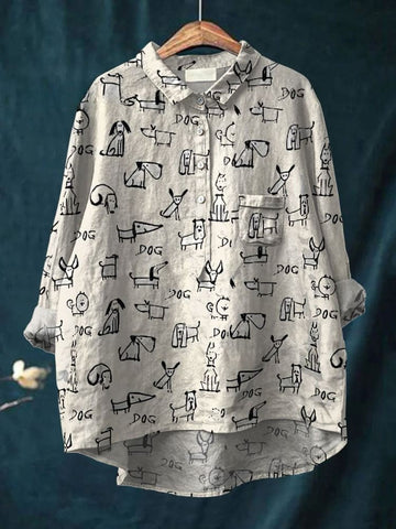 Elvayn | Dog Doodle Shirt