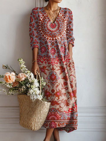 Elvayn | Elegant Relaxed Shape Dress