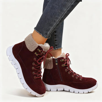 Women’s fur-lined winter boots