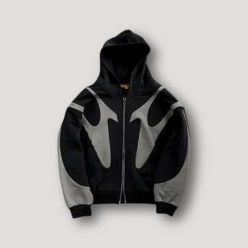 Elvayn | Men’s Relaxed Fit Fashion Zip Hoodie