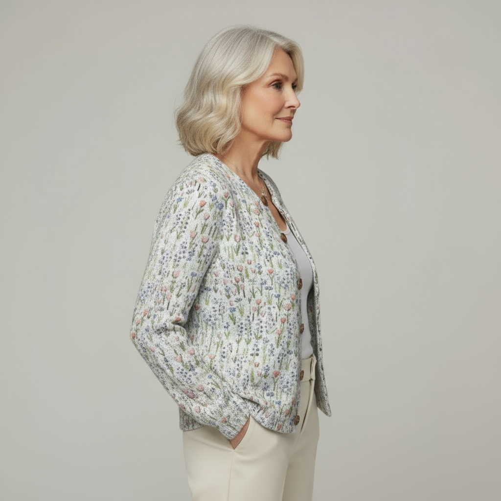 Bethany™ Spring Art Cardigan