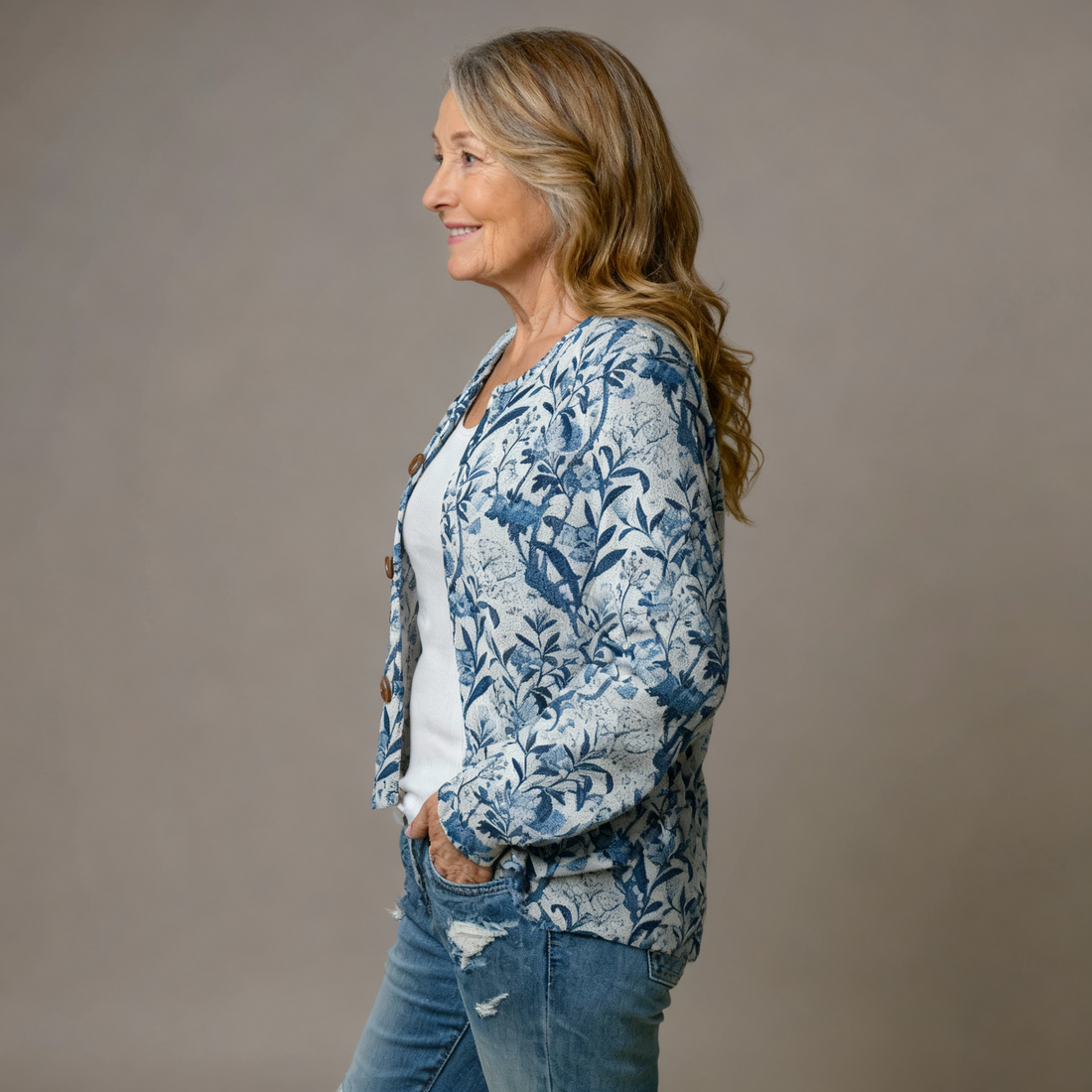 Melissa™ Floral Design Cardigan