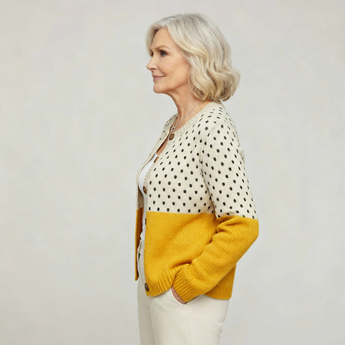 Danielle™ Polka Dots Cardigan