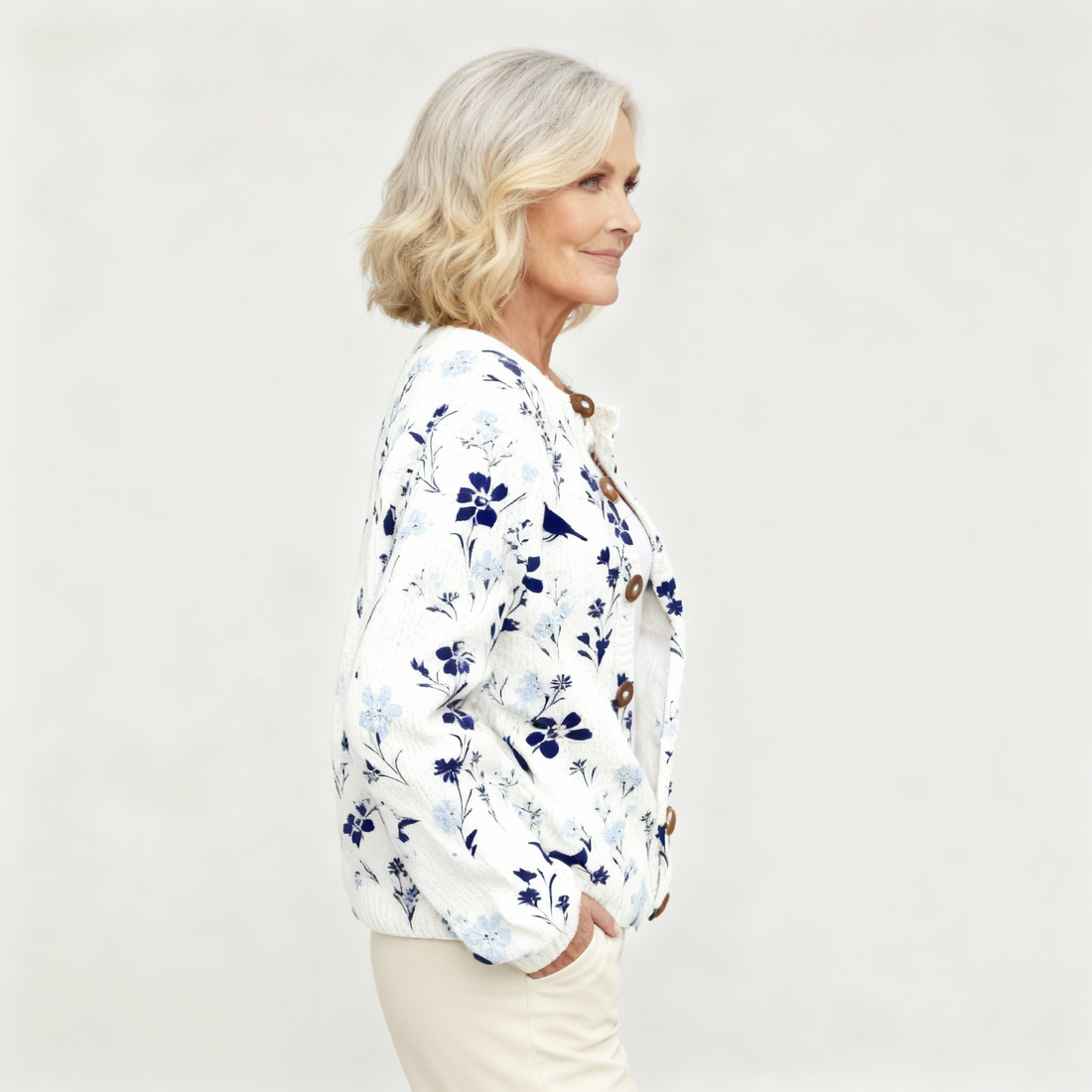 Crystal™ Vintage Flowers Cardigan