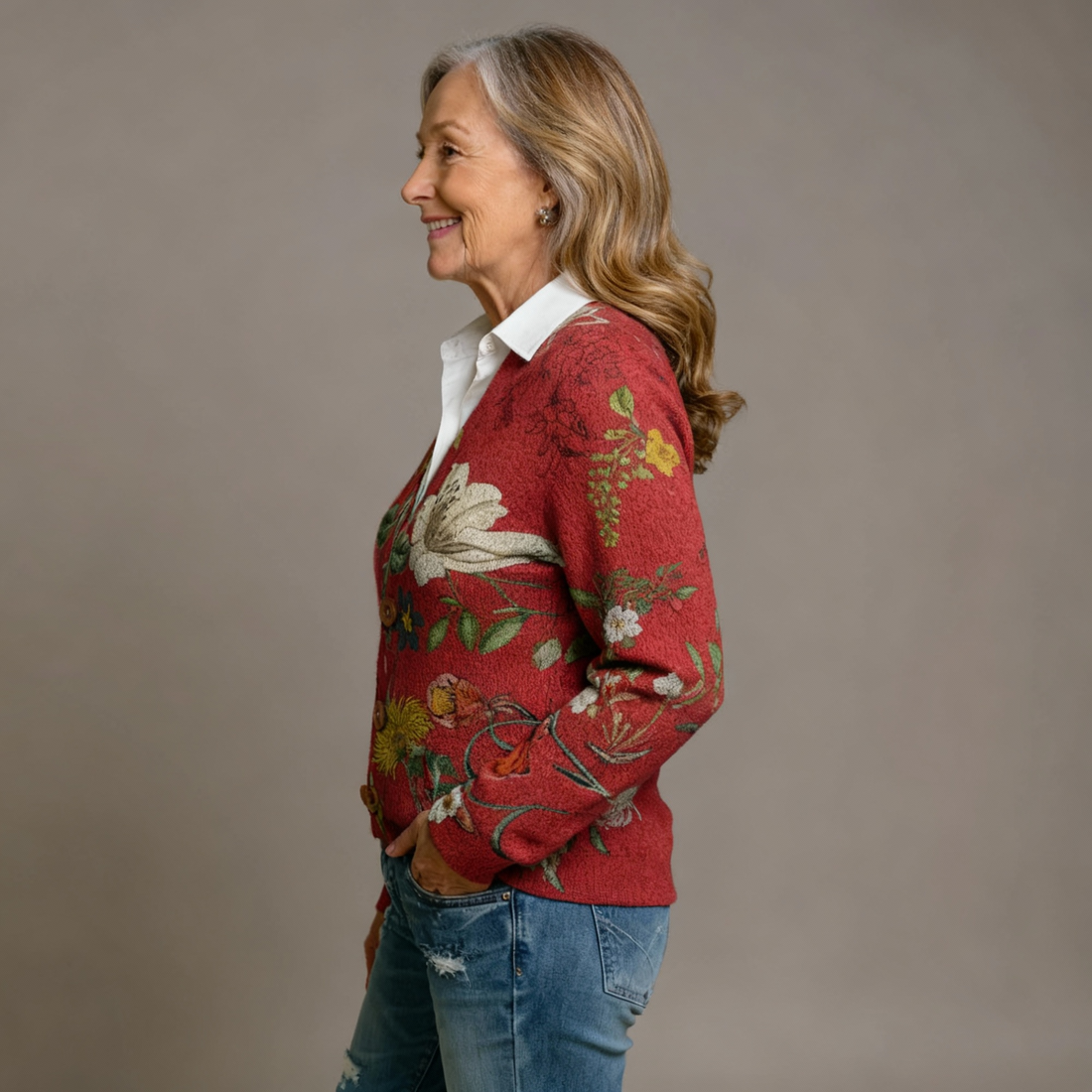 Lauren™ Vintage Floral Cardigan