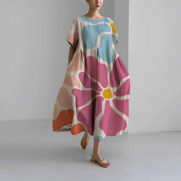 Elvayn | Garden Floral Maxi Dress