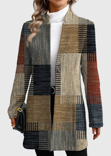 Jill | Elegant Patterned Blazer