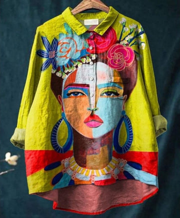 Amelia | Artistic Portrait Shirt