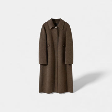 Elvayn | Women’s Structured Long Woollen Winter Coat