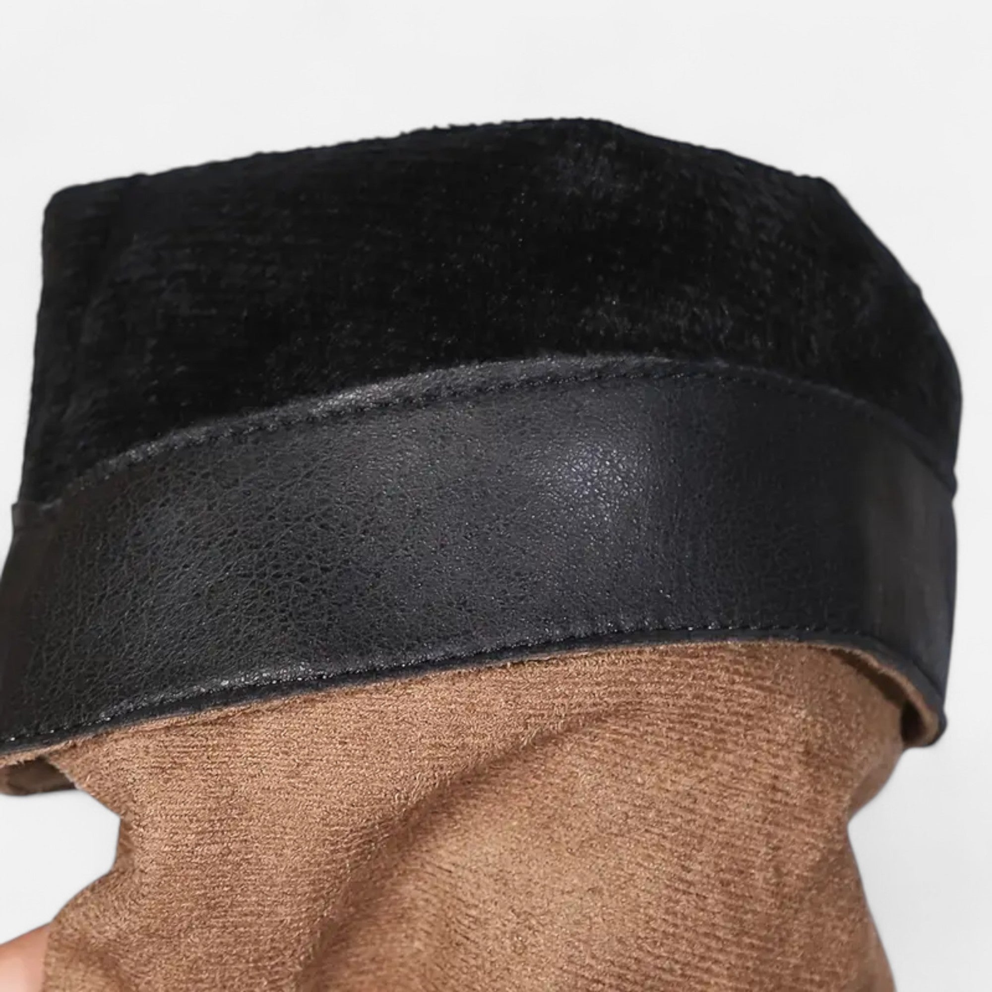 Elvayn | Women’s Knee-High Boots – Buckle Belt Elegance