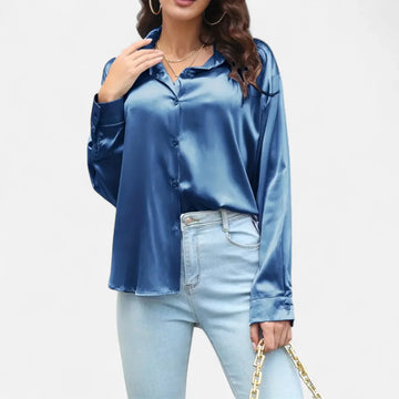 Satin blouse for women – Elegant style
