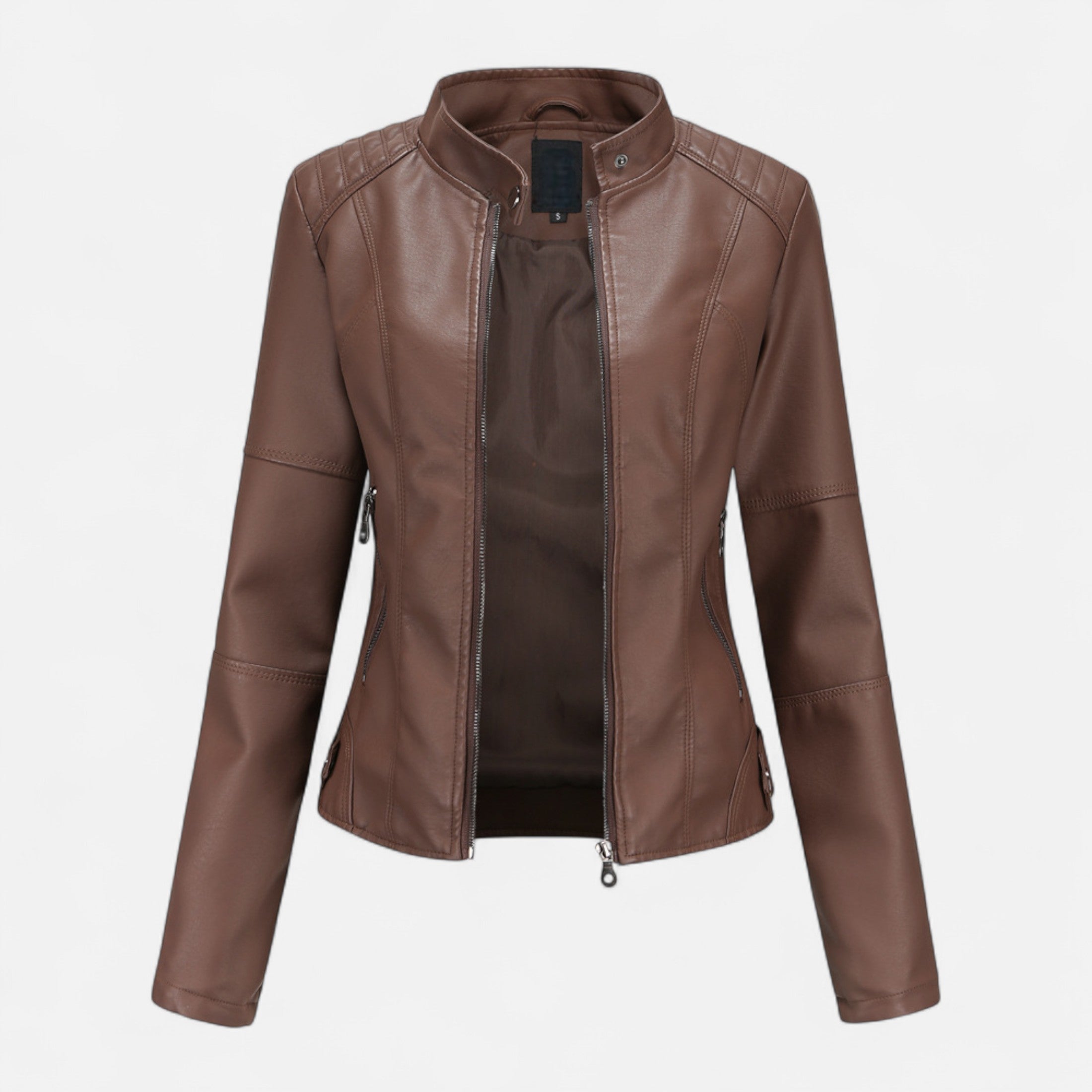 Elvayn | Women’s Leather Jacket– Heritage Chic