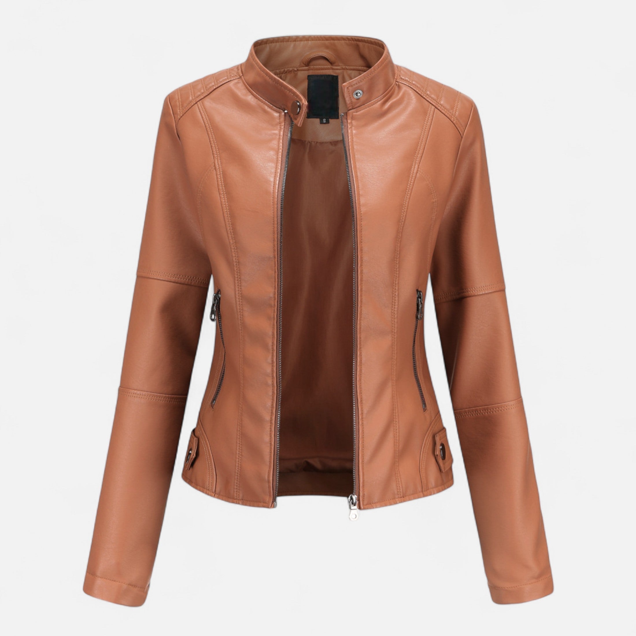 Elvayn | Women’s Leather Jacket– Heritage Chic