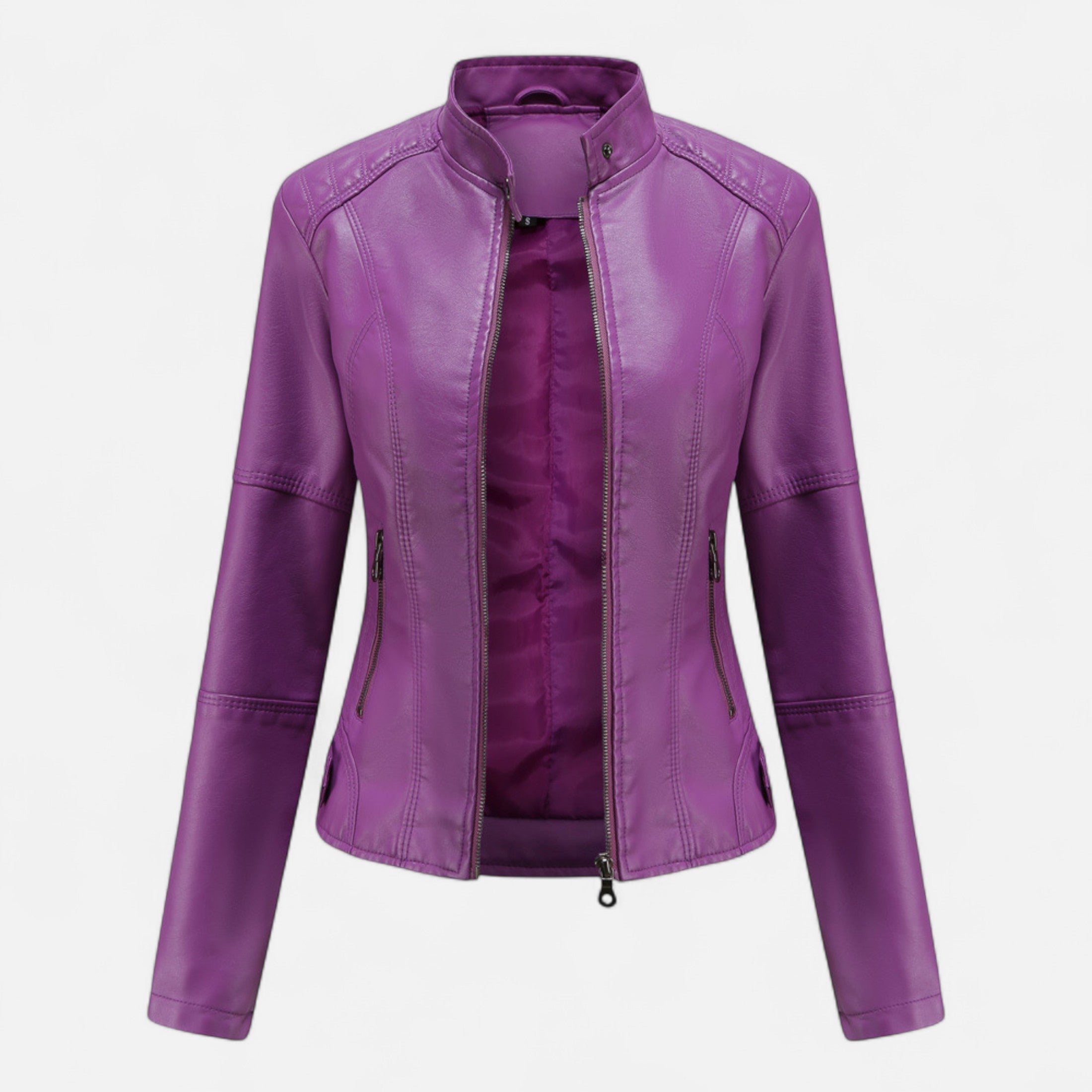 Elvayn | Women’s Leather Jacket– Heritage Chic