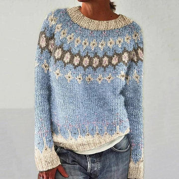 Elvayn | Winter Women Textured Style Sweater