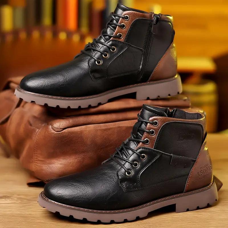 Elvayn | Men’s Leather Hiking Boots