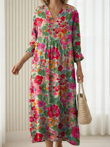 Elvayn | Simple Elegant Midi Dress