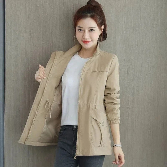 Elvayn | Women’s Relaxed Fit Waterproof Trench Coat