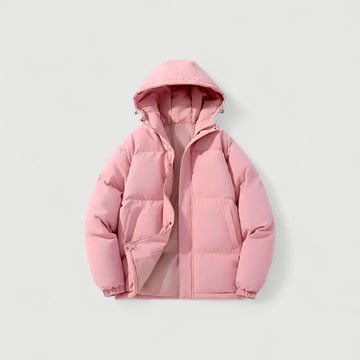 Elvayn | Women's Winter Puffer Jacket with Hood