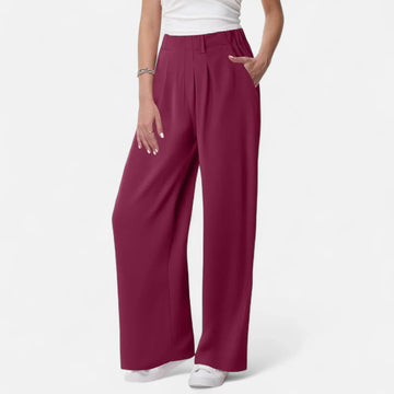 Women’s high-waisted wide-leg palazzo pants