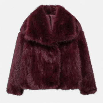 Elvayn | Women’s Chic Faux Fur Warm Jacket