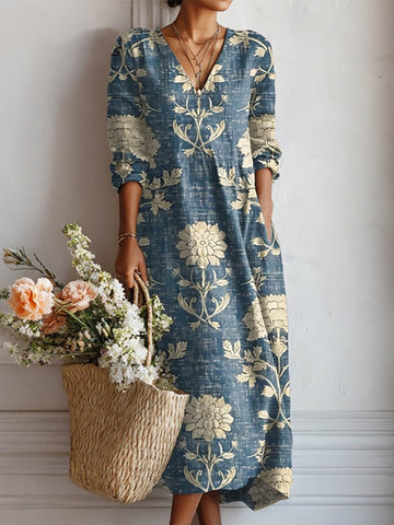 Elvayn | Timeless Casual Midi Dress