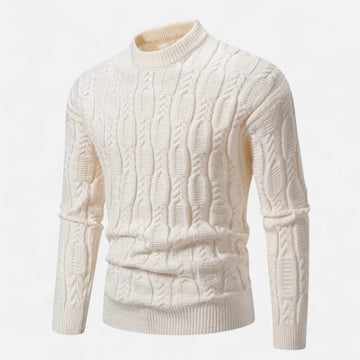 Elvayn  | Men’s Classic Crewneck Knit Sweater