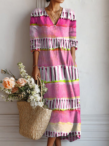 Elvayn | Soft Casual A-Line Dress